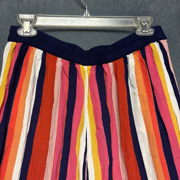 Blank London Pants Anthropologie Wide Leg Stripe Flowy Pockets Work Office Artsy - Picture 5 of 7